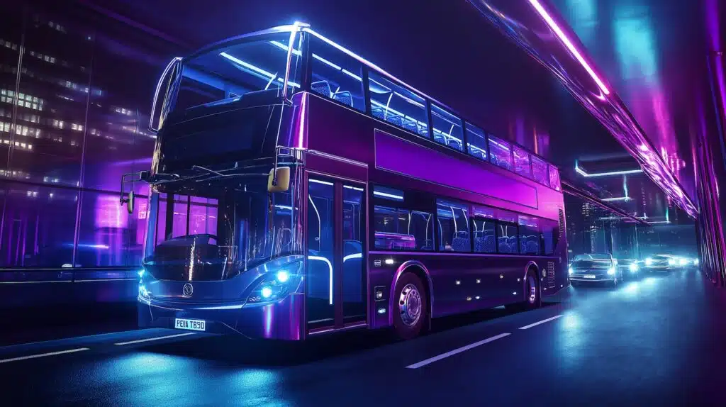 WEB3AI u6479339612 double decker bus hyper realistic style dramatic li c6c15779 f8fe 43ea b8e5 7214b1a5c4bf