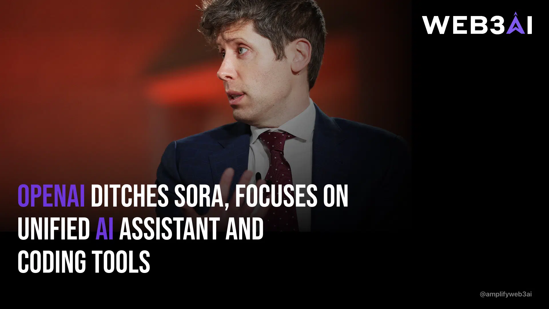 web3ai-openai-ditches-sora-focuses-on-unified-ai