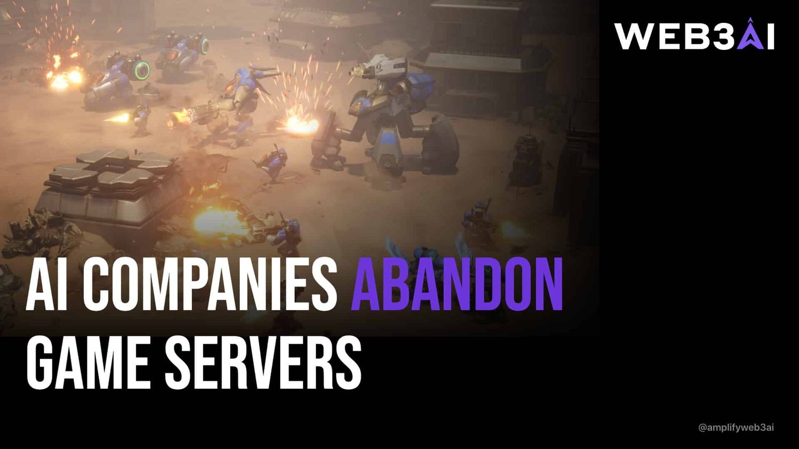 AI COMPANIES ABANDON GAME SERVERS — ATTN.LIVE WEB3AI