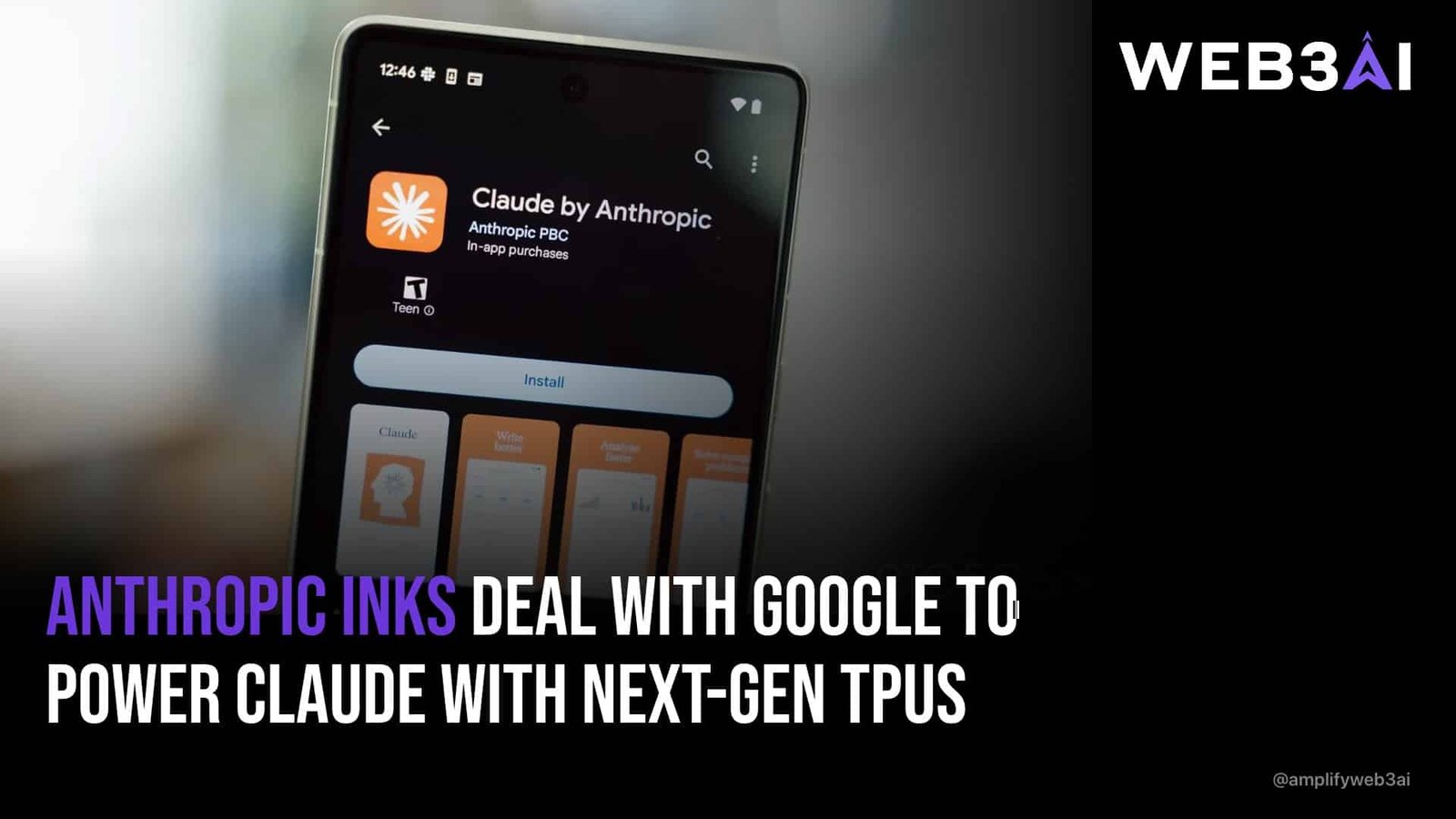 Anthropic inks deal with Google to power Claude with next-gen TPUs — ATTN.LIVE WEB3AI