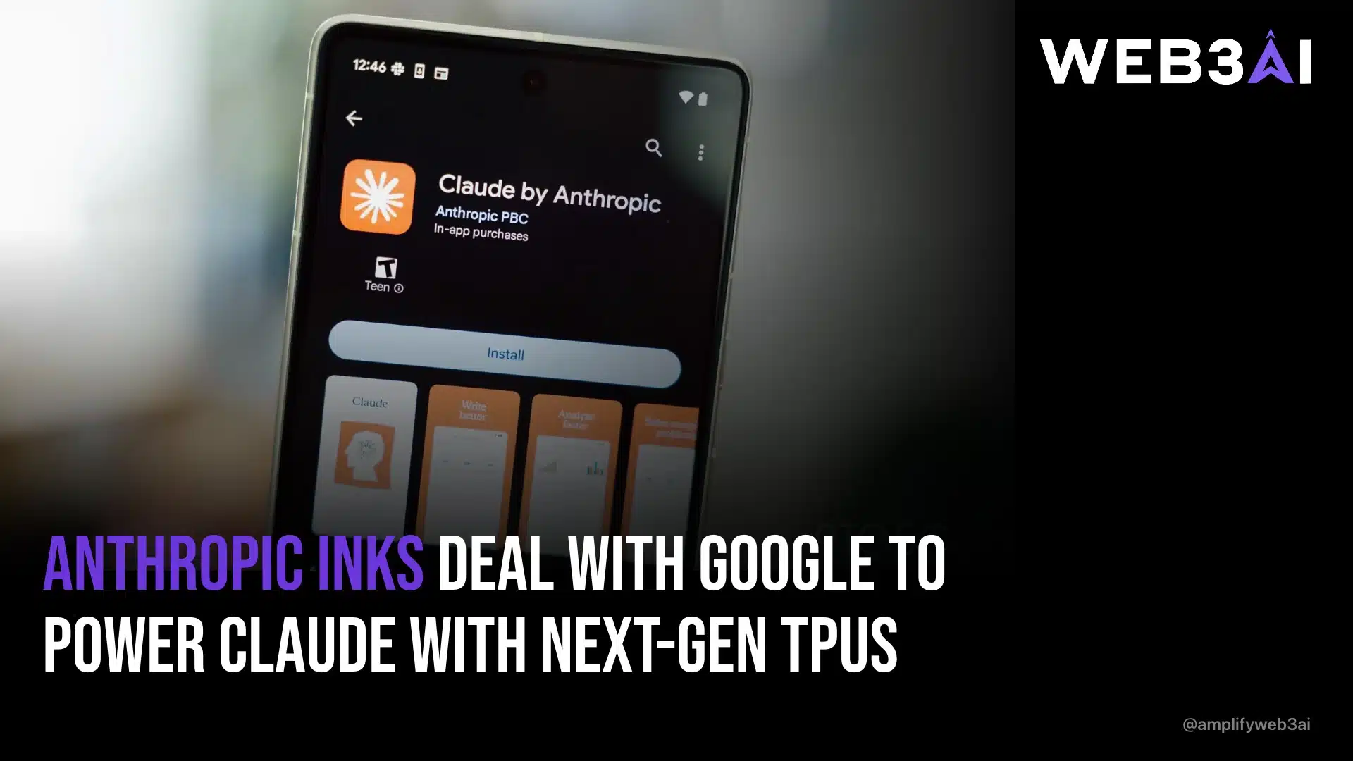 Anthropic inks deal with Google to power Claude with next-gen TPUs — ATTN.LIVE WEB3AI