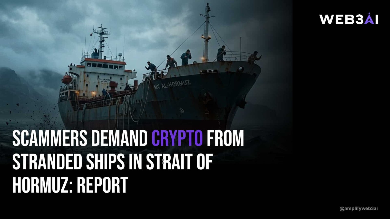 Scammers demand crypto from stranded ships in Strait of Hormuz: Report — ATTN.LIVE WEB3AI
