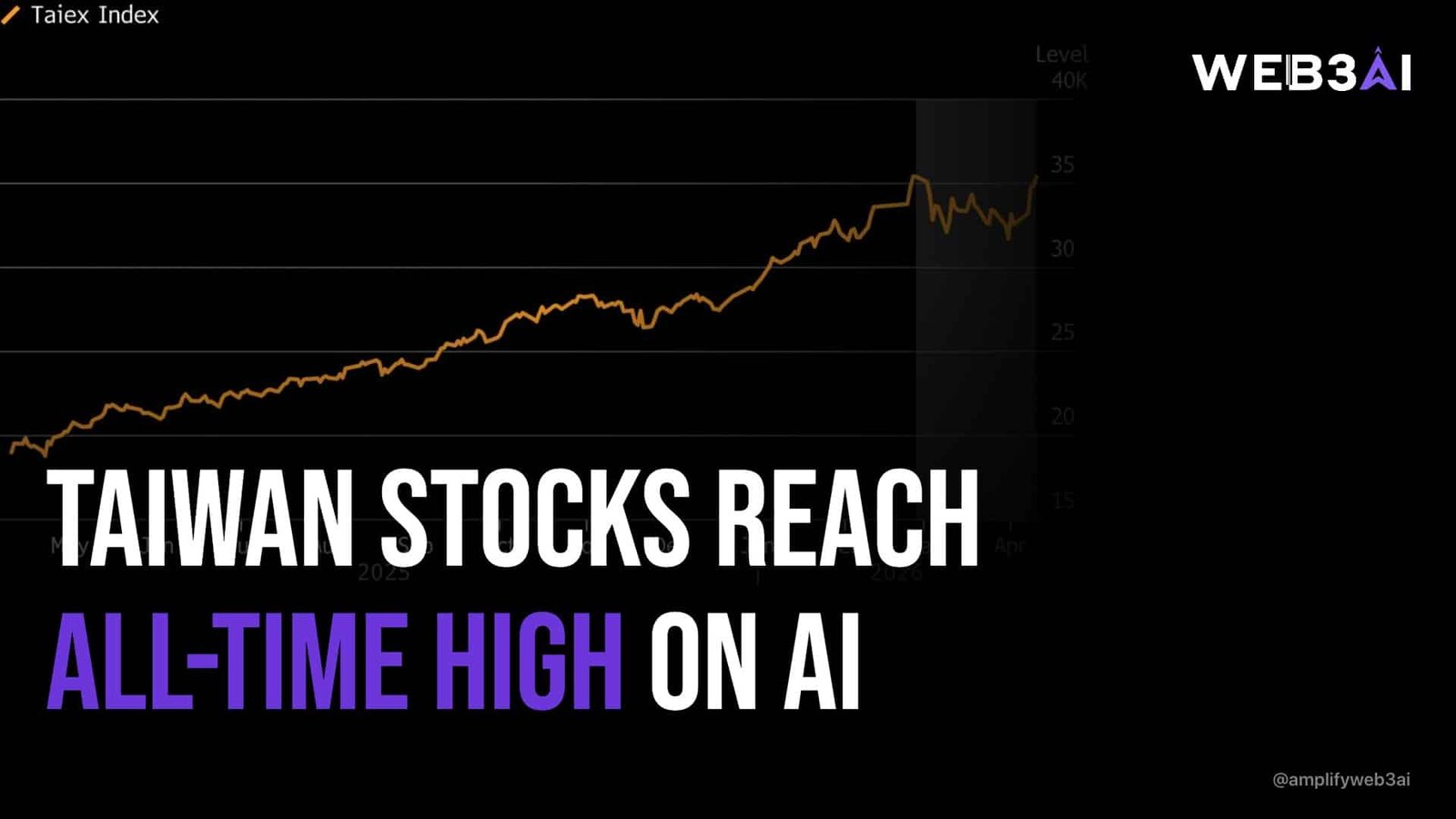 TAIWAN STOCKS REACH ALL-TIME HIGH ON AI — ATTN.LIVE WEB3AI