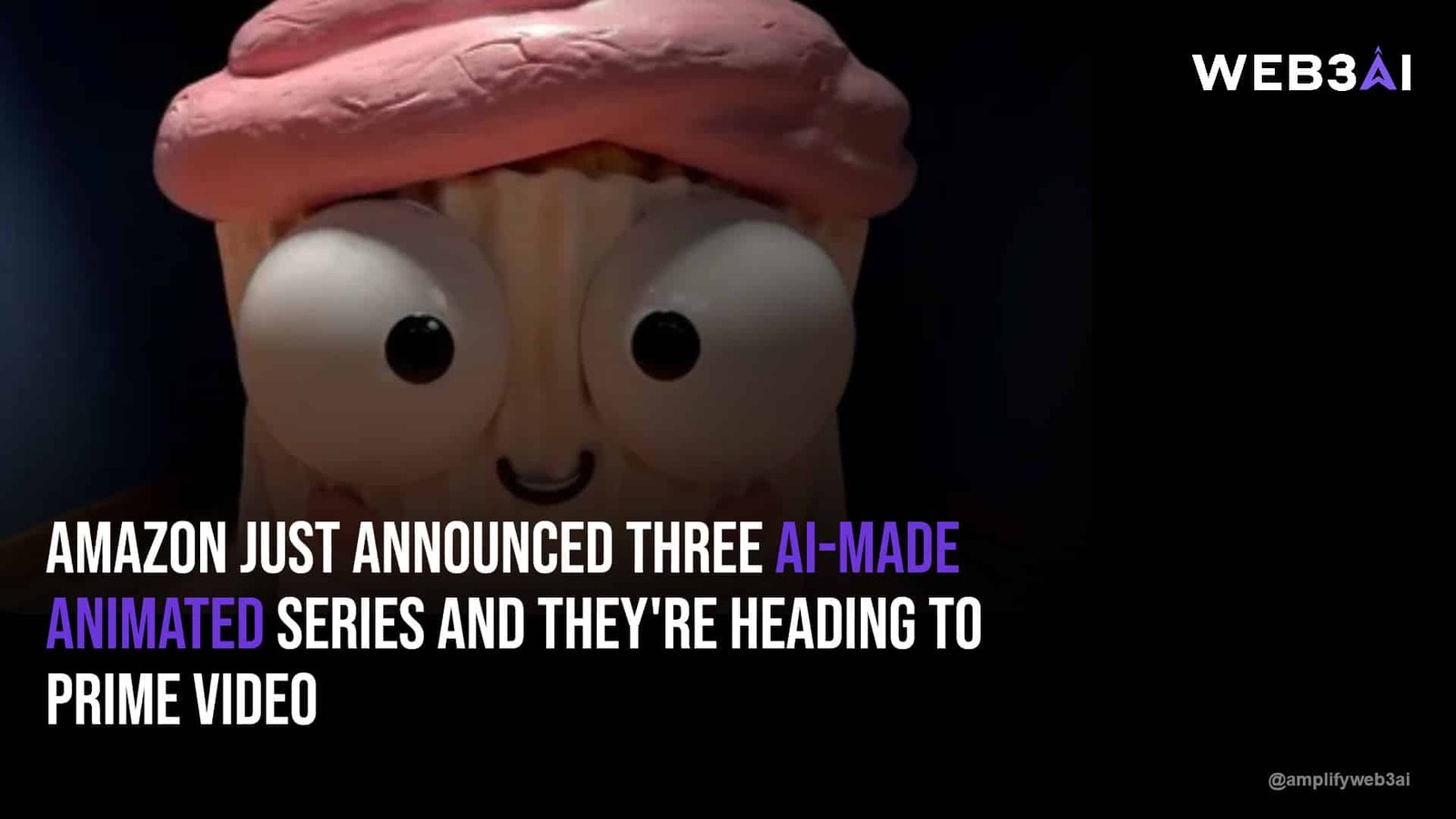 Amazon just announced three AI-made animated series and they’re heading to Prime Video