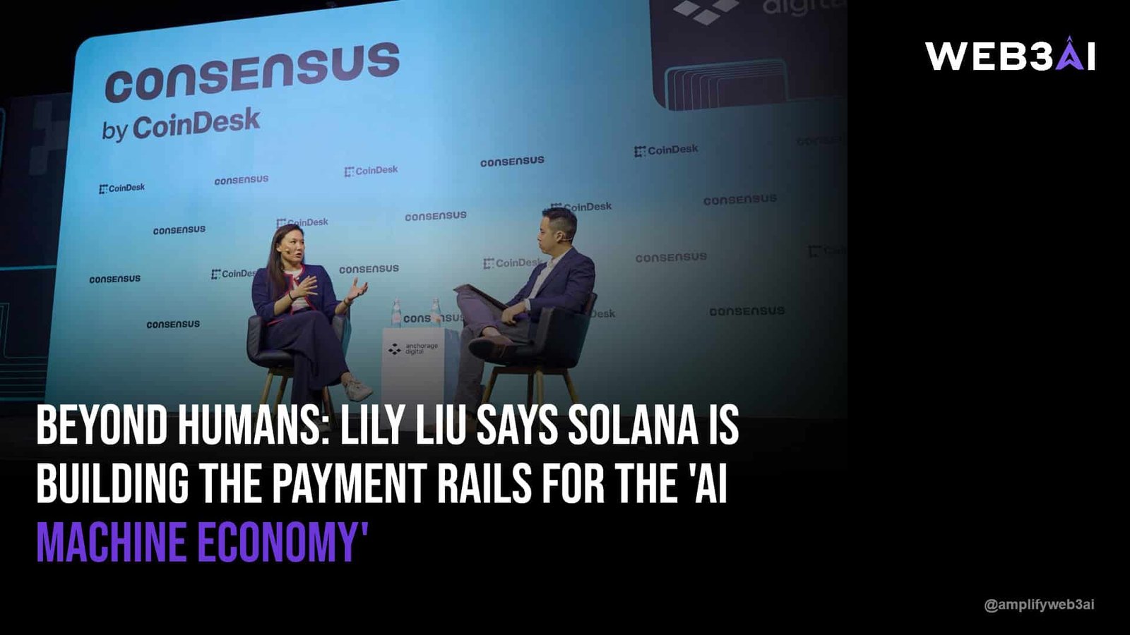 Beyond humans: Lily Liu says Solana is building the payment rails for the 'AI machine economy' — ATTN.LIVE WEB3AI