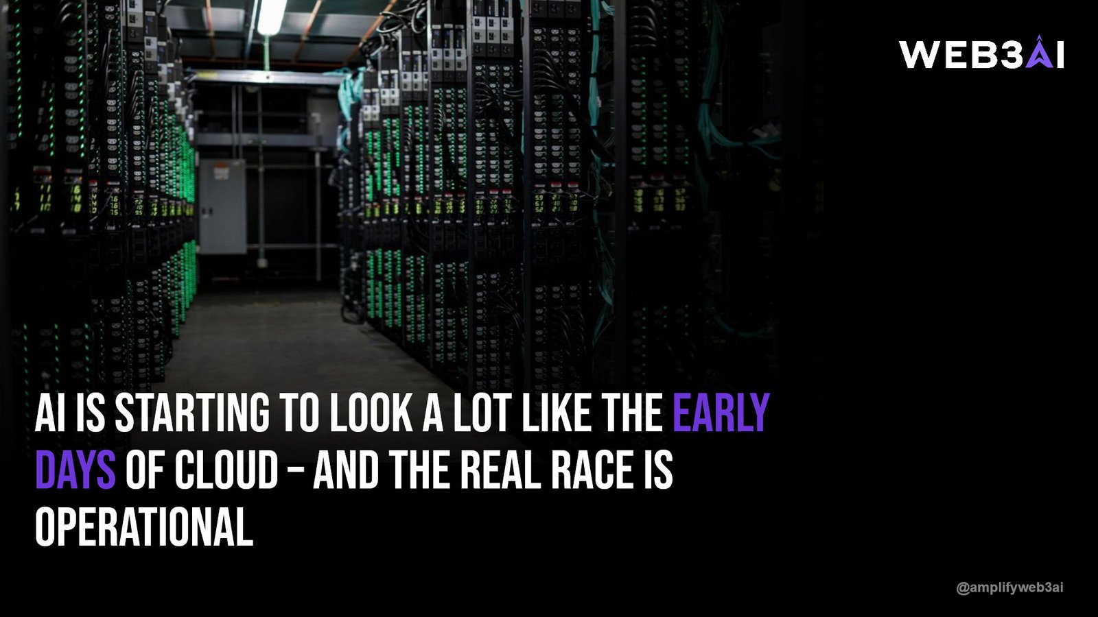 AI is starting to look a lot like the early days of cloud – and the real race is operational — ATTN.LIVE WEB3AI