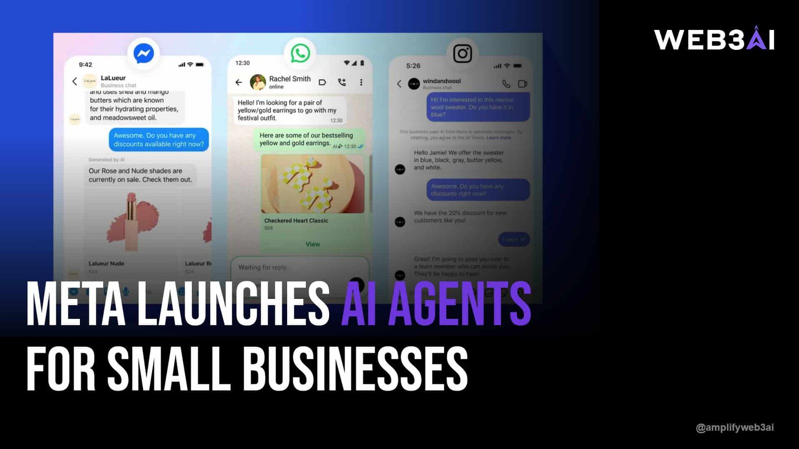 META LAUNCHES AI AGENTS FOR SMALL BUSINESSES — ATTN.LIVE WEB3AI