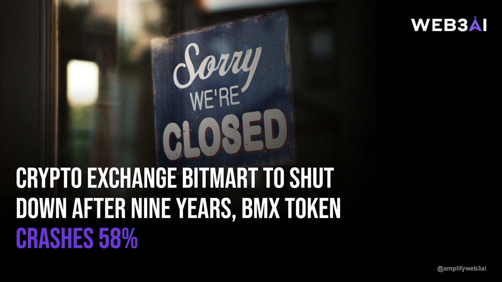 Crypto exchange BitMart to shut down after nine years, BMX token crashes 58% — ATTN.LIVE WEB3AI