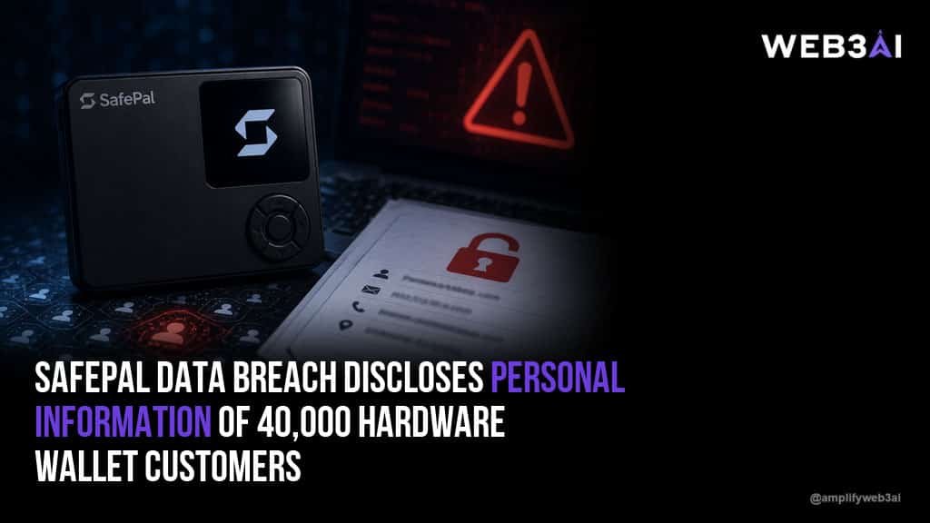 SafePal Data Breach Discloses Personal Information of 40,000 Hardware Wallet Customers