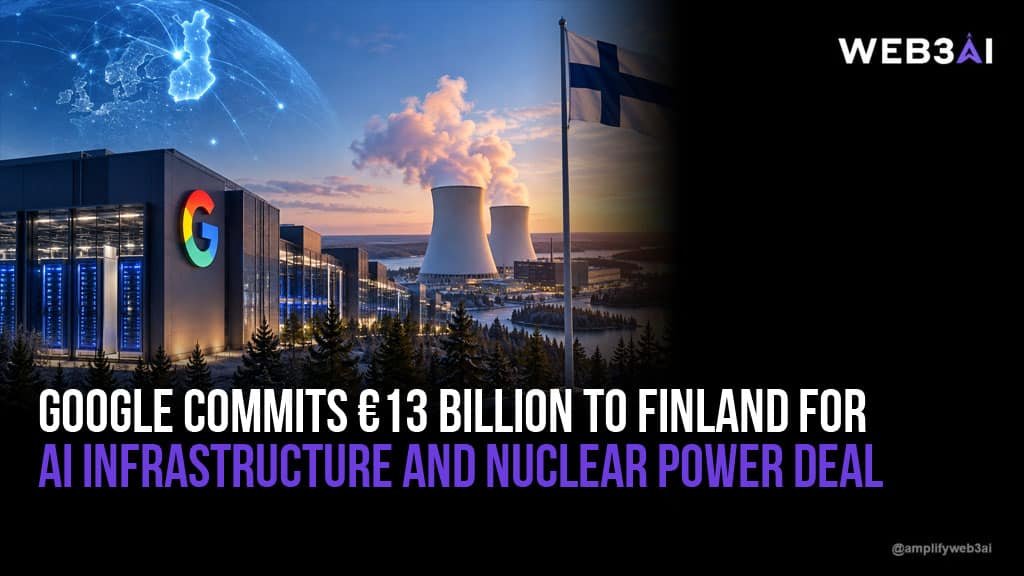 Google Commits €13 Billion to Finland for AI Infrastructure and Nuclear Power Deal