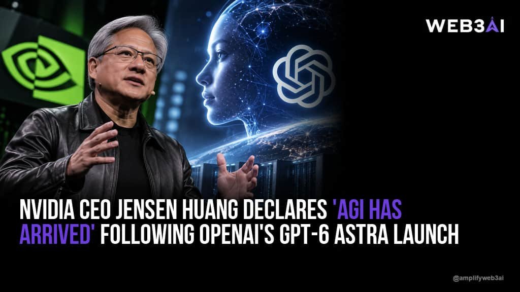 Nvidia CEO Jensen Huang Declares ‘AGI Has Arrived’ Following OpenAI’s GPT-6 Astra Launch
