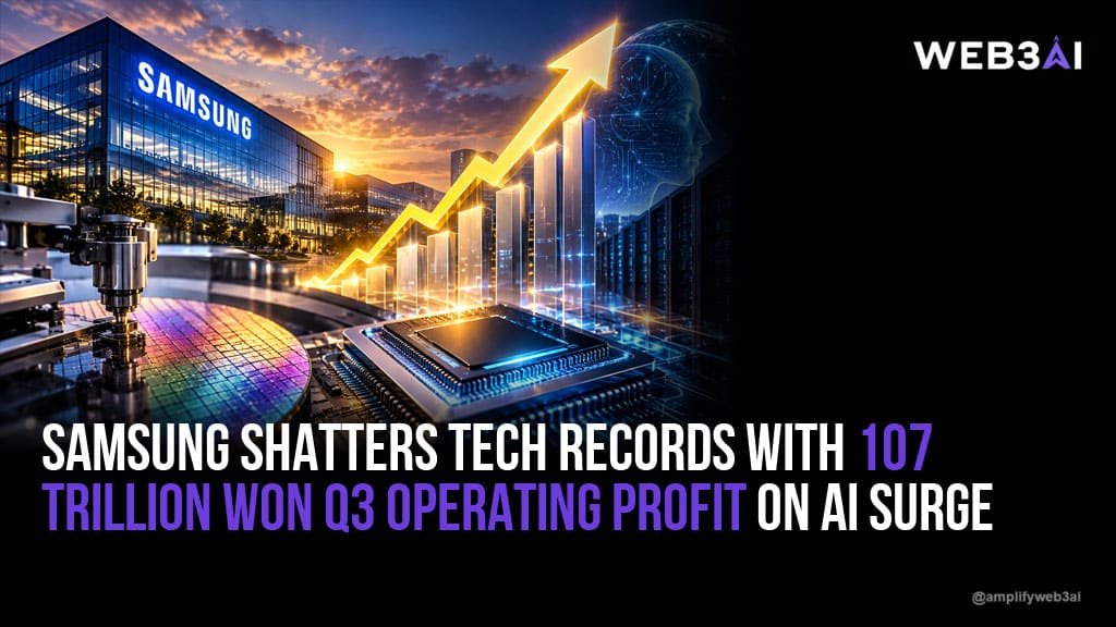 Samsung Shatters Tech Records with 107 Trillion Won Q3 Operating Profit on AI Surge